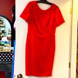 Red bodycon dress
